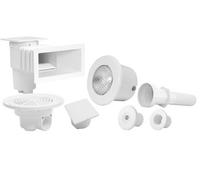 Kit de pièces à sceller AQUALUX pour piscine enterrée 7x3 liner