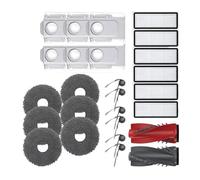 Kit de pièces de Rechange Compatible avec Les aspirateurs Robots Roborock Qrevo 5AE / Curv/CurvC/Curv S5X / 5A1 / 5XC / Edge/EdgeC/Edge S5A / 5V1(25pcs)