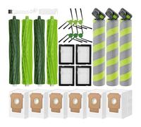 Kit de pièces de rechange compatibles avec iRobot Roomba Max série 705/700 - Comprend 2 brosses principales, 4 filtres HEPA, 3 brosses à roulettes, 6 accessoires