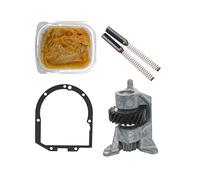 Kit de pièces de rechange d'origine avec joint de transmission, graisse et charbon moteur pour robot de cuisine KitchenAid