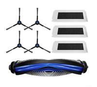 Kit de pièces de rechange essentielles pour Ecovacs pour Deebot N30 pour Omni pour Plus N30 Pro comprenant une brosse principale, des brosses latérales et des filtres pour une maison propre