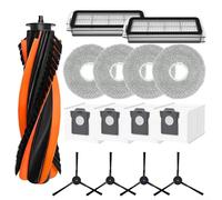 Kit de pièces de rechange pour aspirateur Cecotec pour robot Conga X70 - Ensemble d'accessoires de rechange pour aspirateur robot - Serpillière et sacs à poussière étanches pour un nettoyage efficace