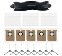 Kit de pièces de rechange pour aspirateur Clean L50, L50 SES, L60 et L60 pour modèles hybrides, brosse à rouleau, brosse latérale, filtre, sac à poussière (A)