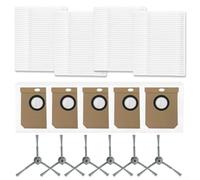 Kit de pièces de rechange pour aspirateur robot avec brosse latérale et sac à poussière pour Eufy pour Clean L50 L50 SES L60 L60 ForHybrid