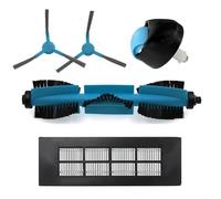 Kit de pièces de rechange pour aspirateur robot Conga 3090 3091 3092, brosse principale, lavable pour filtre HEPA, brosses latérales avec épilation, roulette omnidirectionnelle pour profondeur