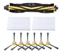 Kit de pièces de rechange pour aspirateur robot Liectroux C30B | Comprend une brosse à rouleau, des brosses latérales et des filtres pour un nettoyage en profondeur et des accessoires