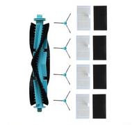 Kit de pièces de rechange pour aspirateur robot Monsga MS1 MAX : brosse rouleau en forme de V filtres de nettoyage d'angle