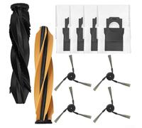 Kit de pièces de rechange pour aspirateur robot MOVA Z60 Ultra Roller avec brosse à rouleau, brosses latérales et serpillères pour soutenir les tâches de nettoyage régulières (A)