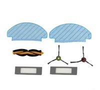 Kit de pièces de rechange pour aspirateur robot N10 et N10 Plus composé d'une brosse roulante, de brosses latérales, de filtres et de torchons pour soutenir le fonctionnement de l'appareil