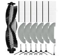 Kit de pièces de rechange pour aspirateur robot XIEBro HR101 et Vexilar T7 - 1 brosse principale, 6 filtres, 6 chiffons de serpillère, 6 brosses latérales, 1 outil de nettoyage - 20