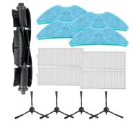 Kit de pièces de rechange pour aspirateurs robot TP-Link, brosse principale, brosses latérales, compatible avec HomeRun 2000 3000 X2 RV30 RV20 RV10 RVA100