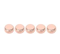 Kit de pièces de rechange pour couronne de montre, 5 pièces, ensemble de couronnes de remplacement pour montres à quartz et mécaniques, tailles assorties avec outil pour horlogers (Trou plat de 4 mm)