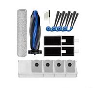 Kit de pièces de rechange pour Ecovacs pour deebot T90 Pro/X12 pour Pro & pour yeedi pour m16: brosse principale, serpillère à rouleau, 4 sacs à poussière, brosses latérales, filtre HEPA, outil de