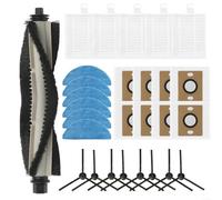 Kit de pièces de rechange pour robot aspirateur ILIFE A30 Pro avec fonction essuyage, kit d'accessoires avec brosse principale, filtre, lingettes et sac à poussière pour un nettoyage en profondeur (B)