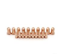 Kit de pièces de rechange pour torche de découpe plasma PT80 10 électrodes 10 buses Construction en alliage de cuivre
