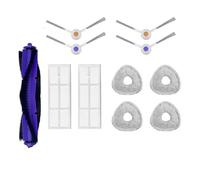 Kit De Pièces Détachées Compatibles Avec Narwal, J3 Freo Couvercle De Brosse Latérale Principale, Filtre Chiffon De Nettoyage For Robot Aspirateur.(Set14)