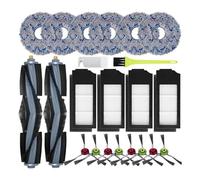 Kit De Pièces Détachées Et Accessoires For Aspirateurs Ecovacs X1 Turbo/T10, Brosse Principale, Filtres Et Tampons De Nettoyage