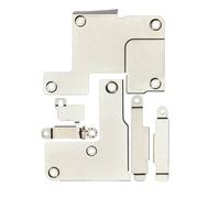 Kit de Pièces Métalliques Supports et Plaques Internes pour iPhone 16 Pro Argent