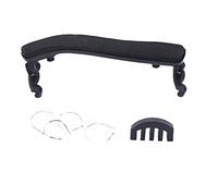 Kit de pièces pour violon 3 en 1 |Épaulière, réducteur de son et 4 cordes |Accessoires pour violon 3/4 et 4/4 |Prise en main sécurisée, confortable, portable