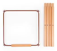 CHILDHOME - Kit de pieds long et repose pieds pour chaise haute Evolu - Terracotta