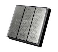 Kit De Pierre À Aiguiser Faithfull En Diamant, 3 Pièces FAIDWTRIPLE