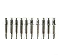 Kit de pierres à aiguiser pour tronçonneuse pour aiguiser avec précision les outils, y compris les lames de tronçonneuse et les surfaces métalliques (10 racines)