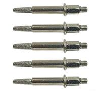 Kit de pierres d'affûtage pour tronçonneuse - Pour meulage des dents de tronçonneuse - Pour un bon réglage de la hauteur et l'équilibre de coupe (5 racines)