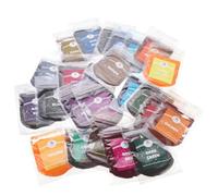 Kit de Pigments Tie-dye Multicolores, Poudre pour Teinture 24 Couleurs