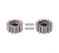 Kit de pignon 14 dents 1R+1L avec 2 broches pour tondeuse à gazon - Pièce de rechange en métal pour Brast pour güde pour Hecht pour Rotenbach Daye Entretien de jardin