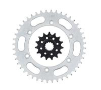 Kit de pignon avant arrière 14T, 15T, 44T for chaîne de moto 520 for CBR19, CBR22, JADE250, KAZ MC19, MC22, MC23, MAGNA250, Hornet250(15T-44T Kit)