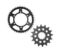 Kit de pignon avant et arrière for moto 530 16T 45T, adapté aux modèles R1 1998-2003, FZ1 2001-2005 et FZS1000(Front and Rear)