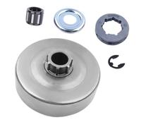 Kit de pignon de Jante 404 7T for tronçonneuse 3/8"-7, Tambour d'embrayage, Compatible avec Les modèles MS660, 066, 064, MS640 et MS661. Pièces incluses : rondelle de roulement.