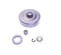 Kit de pignon de Jante de Tambour d'embrayage 3/8 "7T 1122 007 1000 adapté for tronçonneuse 064 066 MS640 MS650 MS660 MS661