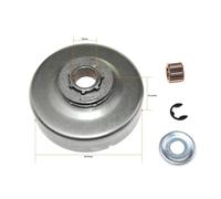Kit de pignon de Jante de Tambour d'embrayage .404” 7T for 064 066 MS640 MS650 MS660 MS661 1122 007 1002
