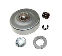 Kit de pignon de Jante de Tambour d'embrayage 404 7T for tronçonneuse 064 066 MS640 MS640R MS640W MS650 MS660 MS660W MS661 1122 007 1002