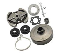 Kit de pignon de Tambour d'embrayage 3, 8 et 7 Dents Compatible avec Les tronçonneuses 420, 390, 350, 351, 352, 370 et 371 (Joint d'huile, chaîne, Frein, Bande).