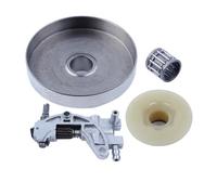 Kit de pignon de Tambour d'embrayage et d'engrenage à vis sans Fin for tronçonneuses 4500, 5200, 5800, 45cc, 52cc, 58cc, Pas de 0,325pouce, 7 Dents