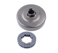 Kit de pignon et de Couronne de Tambour d'embrayage 3/8 8 Dents for tronçonneuse Hus 272, 272XP, 268, 266, 66, 61, pièces de Rechange 501831504, 50