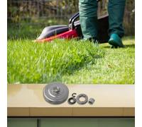 Kit de pignon et rondelle de tambour d'embrayage, jante 3/8 7 dents avec roulement et E-Clip, compatible avec tronçonneuse Husqvarna 362 365 371 372 372XP