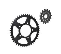 Kit de pignons avant 520 13T/14T/15T et arrière 46T/47T compatible avec SV650 2016-2024, SFV650 2009-2015, 400, GS500, GS400 E SV/SFV 650(520 46T Rear)