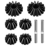 Kit de pignons Satellites de Sortie de différentiel en Acier 40CR for Tamiya TT02 1/10 RC Drift Car - Pièces de Mise à Niveau(Satellite Gear)