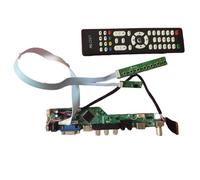 Kit de Pilote de Carte contrôleur TV56, HDMI + VGA + AV + USB Compatible avec écran N156B6-L03/L04/L05/L06/L07/L08/L10/L0A/L0B/L0D(N156B6-L03)