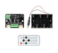 Kit de pilote de moteur à télécommande infrarouge - Module de contrôleur double moteur avec récepteur et interfaces PH2.0, comprend télécommande et boîtier de batterie, facile à installer pour