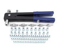 Kit de Pince à Riveter Filetée,86 Pièces incluant Écrous Rivet et Outil de Rivetage, Compatible avec Filetages M3, M4, M5, M6, M8,