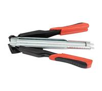 Kit de pinces à anneau de porc pinces à anneaux de cage manuels avec 100 pièces pinces de clôture anneaux outil d'équipement d'installation de pince de type C pour clôture animale