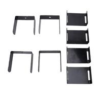 Kit de pinces à ressort à lames, 4 clips de réparation de suspension de véhicule en acier inoxydable