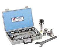 Kit de pinces avec queue conique ISO30 DIN2080 ER32 incl. 11 pinces 4-20 MM Vertex V-202