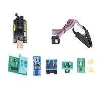 Kit de pinces de test pour puce Flash, accessoire de programmation, format de broche SOIC SOP, gravure USB, carte mère pour programmation de puce BIOS, carte adaptateur 1,8 V