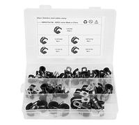 Kit de pinces en acier inoxydable 42 pièces |Pinces de type R avec 5 tailles (1/4 po à 5/8 po) |pour tuyau/usage automobile/industriel