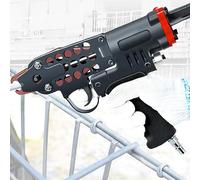 Kit De Pinces Pneumatiques pour Anneaux De Levage, Pistolet Pneumatique pour Anneaux De Levage De Type C, Agrafes pour Anneaux De Levage De 3,2 à 10 Mm De Diamètre, Pince Automatiqu, Sc7c